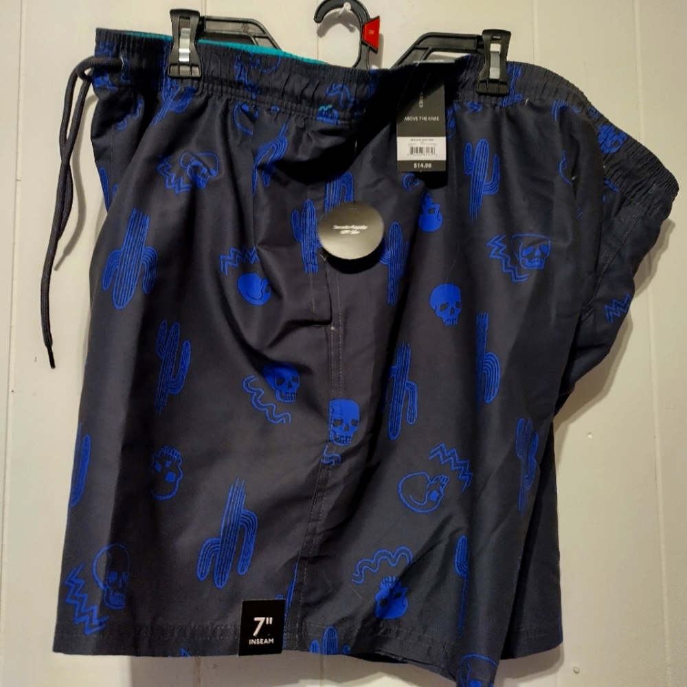 No Boundaries Mens Shorts with Brief Size XXL